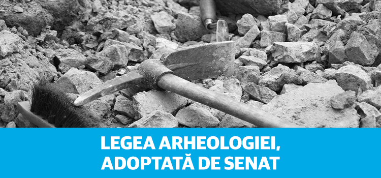 Legea arheologiei, adoptată de Senat