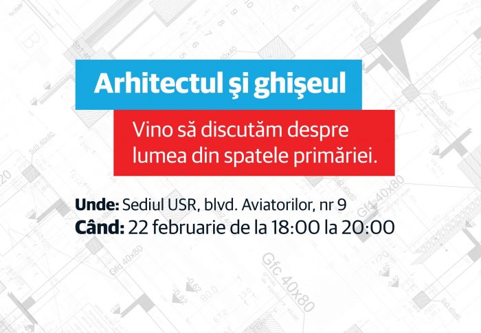 USR organizează conferința „Arhitectul și ghișeul”