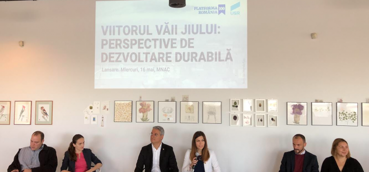 USR și Platforma RO100 au lansat programul “Viitorul Vaii Jiului: Perspective de dezvoltare durabilă”