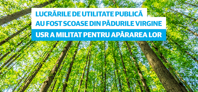 O lege mai puțin nocivă pentru mediu datorită opoziției USR