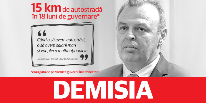 USR inițiază o moțiune simplă împotriva ministrului Anti-Autostrăzi
