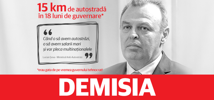 USR inițiază o moțiune simplă împotriva ministrului Anti-Autostrăzi