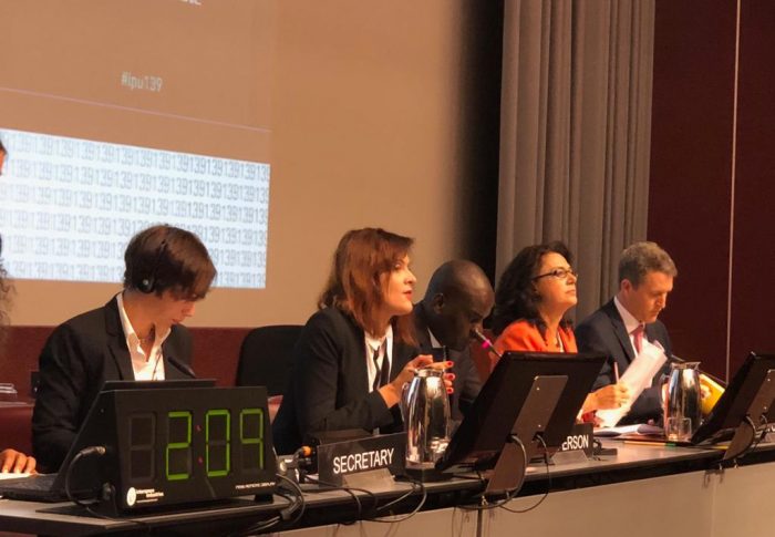 Senatoarea USR Silvia Dinică a prezidat ședinta Comisiei pentru dezvoltare durabilă, finanțe și comerț, de la Geneva