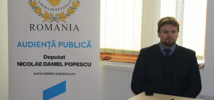 Deputatul USR Daniel Popescu a deschis un nou birou parlamentar în Câmpulung Moldovenesc
