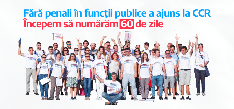 Inițiativa Fără Penali în funcții publice a ajuns la CCR