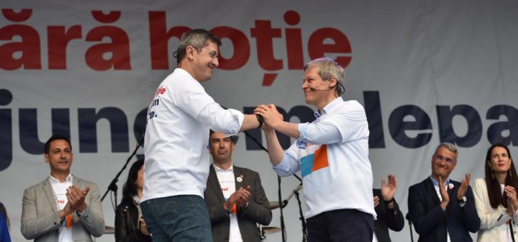 Alianța 2020 USR PLUS, primul miting electoral la Cluj-Napoca