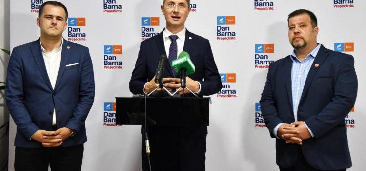 Dan Barna la Bacău: Soluția actualei crize politice o reprezintă organizarea alegerilor anticipate