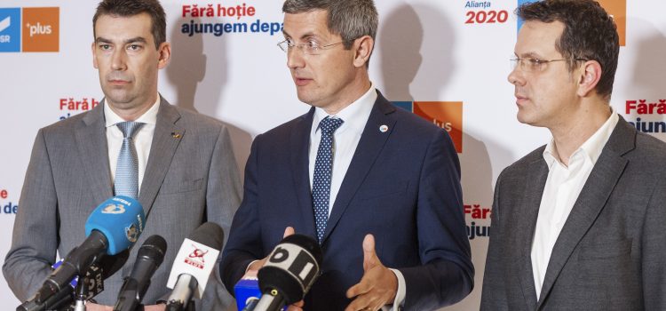 Alianța USR PLUS cere calendar clar pentru anticipate și alegeri în două tururi