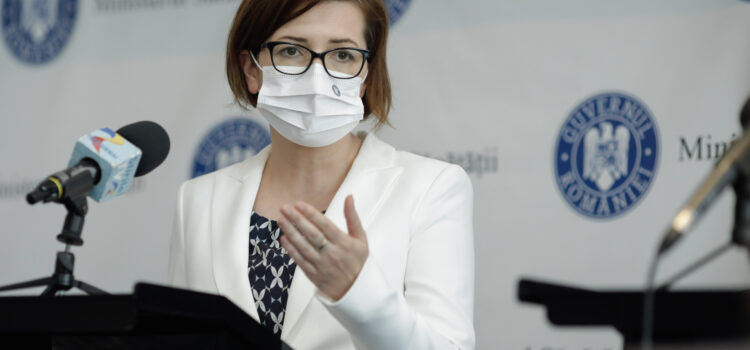 Ioana Mihăilă anunță patru noi măsuri pentru combaterea și controlul pandemiei