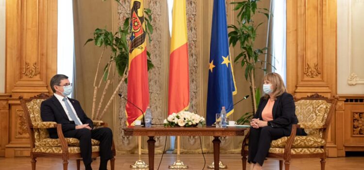 Anca Dragu, întrevedere cu Igor Grosu: „Vrem să transmitem, încă o dată, sprijinul României pentru drumul proeuropean ales de Republica Moldova”