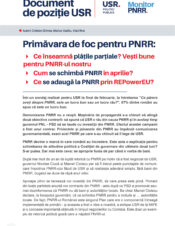 Raport PNRR modificari Coperta